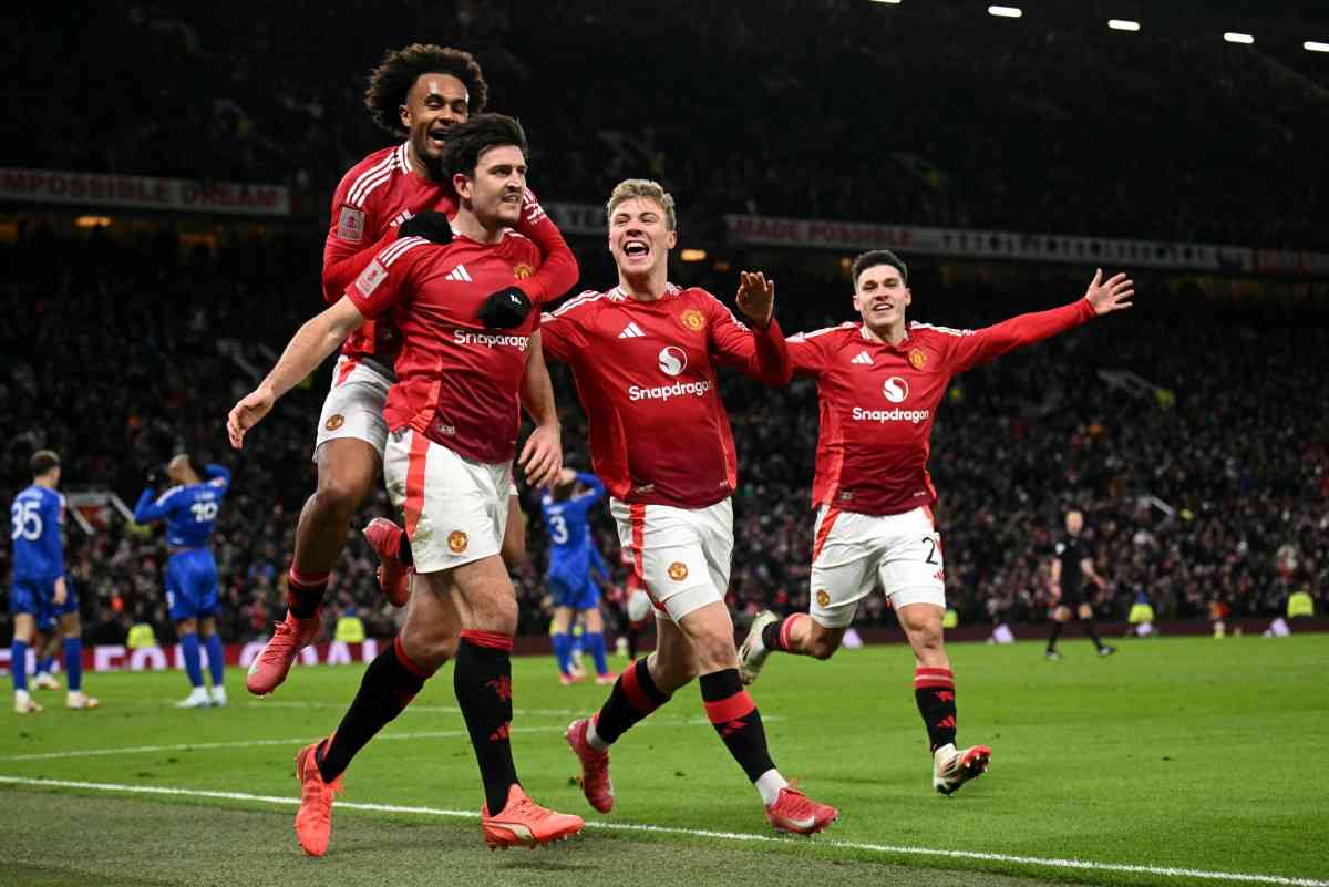 Maguire strikes late as Man United beat Leicester in FA Cup