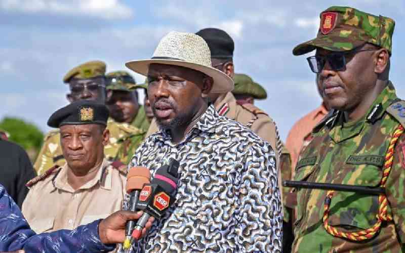Murkomen visits Turkana after bandits killed four people