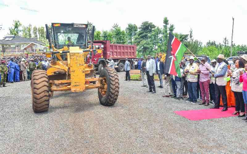 Governor Waiguru appeals for more road funds