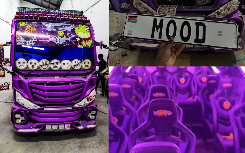 PHOTOS: Inside flashy George Ruto-linked 'nganya' with DJ set, bucket racing seats