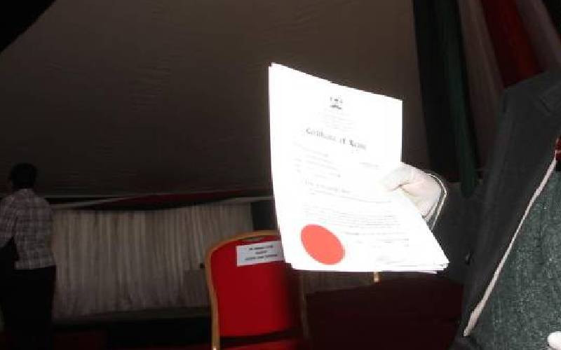 How letter 'e' exposed Sh4 billion land grab