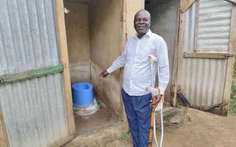 Sato stool: How mechanical air-tight seals are wiping out 'bush toilets' in Mumias