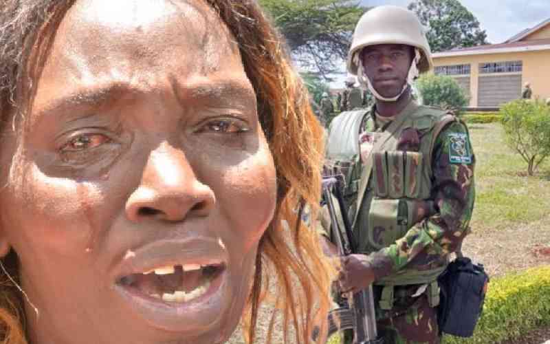 Heartless: Pain of Kabiru's family learning of his death in Ruto speech