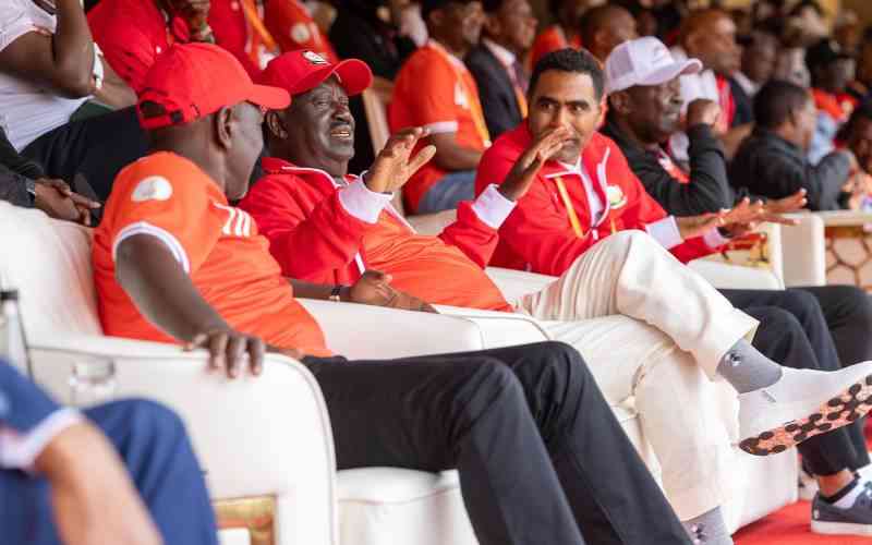 Leaders join thousands to cheer Harambee Stars in CHAN 2024 opener