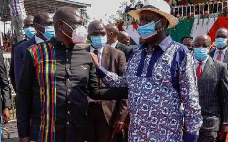 Raila and Ruto make final plea to voters with Nairobi rallies