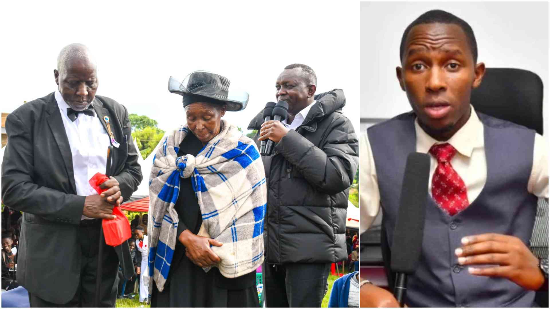 Sudi delivers Sh2M pledge to family of chopper crash victim Nick Kosgei