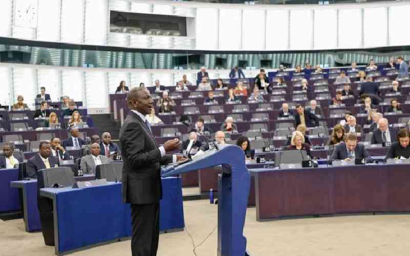 Ruto asks EU to tap Africa's potential in climate change projects
