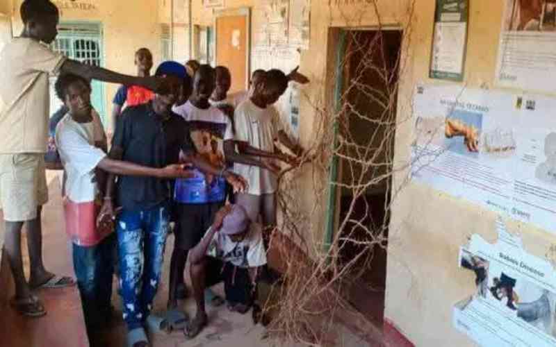 Turkana North residents protest over collapsed dispensary