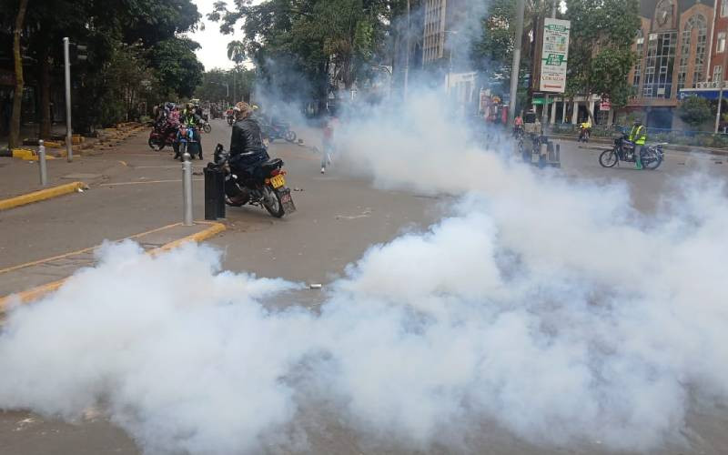 KNCHR reports 22 injured in protests, blames police and goons