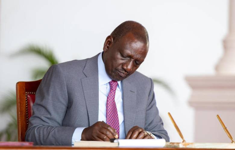 Ruto demotes two Cabinet Secre...