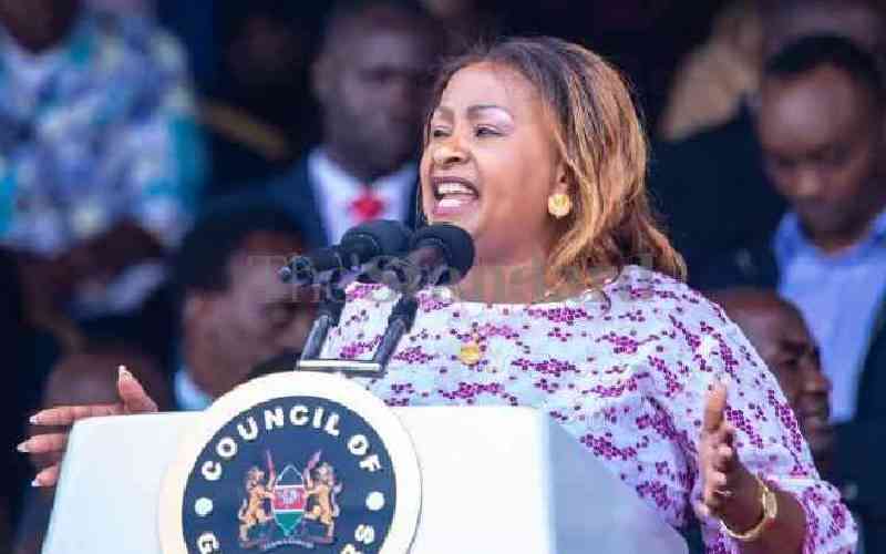 You will carry your own cross, Wavinya warns corrupt officials