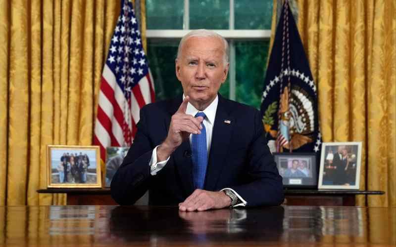 Biden says time to pass torch to 'younger voices'