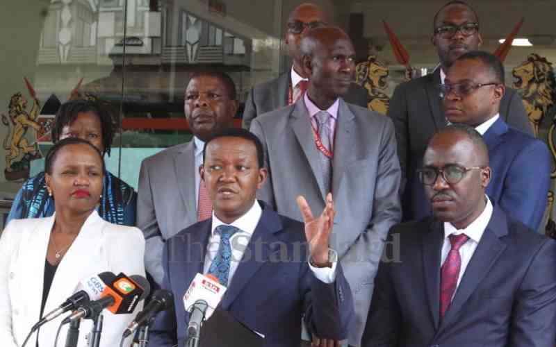 Demos will not impair Kenya's image, Mutua says in interview