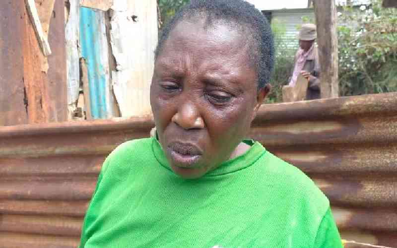 My support for Ruto did not save my son from the bullet, woman cries