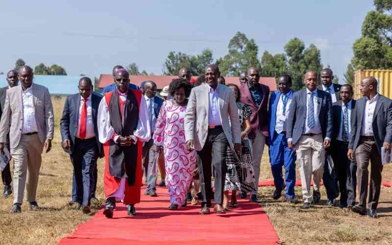Ruto calls for national unity as a country