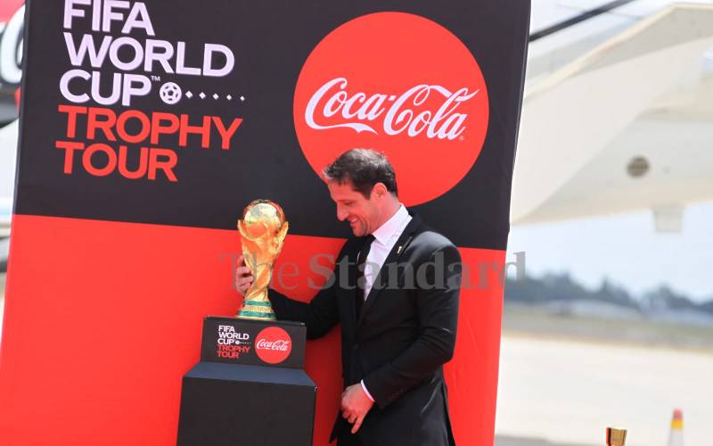 FIFA World Cup trophy lands in Kenya
