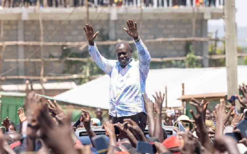 Riggy G can't speak for Mulembe nation when Ruto dangles carrot