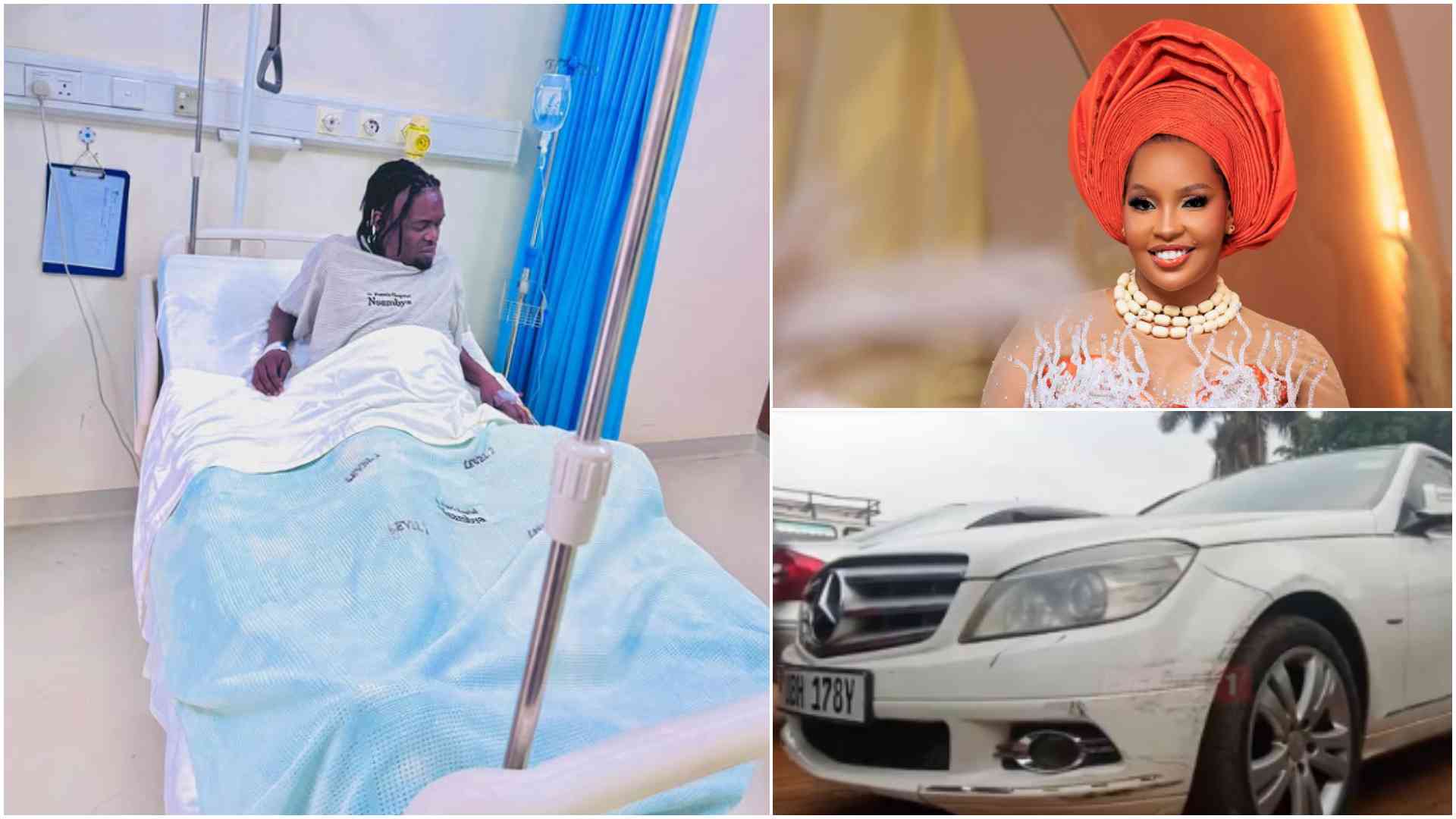 Ugandan musician Weasel hospitalised after wife allegedly ran him over in hit-and-run