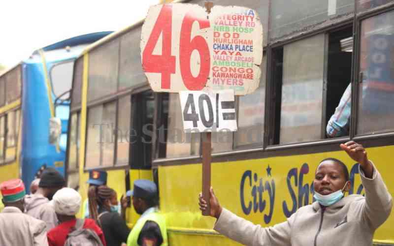 More Kenyans now take the bus as fuel prices hurt pockets