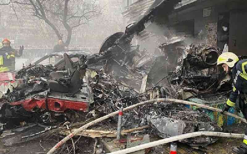 Ukraine Interior minister, his deputy among 18 killed in Kyiv helicopter crash