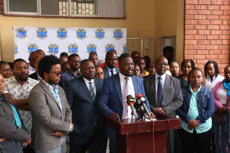 Doctors' union wants interns out of Kiambu as strike bites day 55