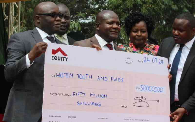 Women, youths and PWDs benefit...