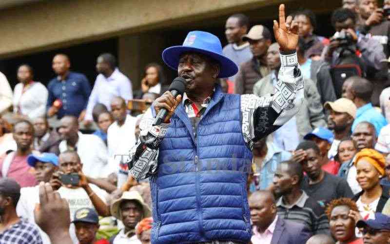 Raila: We have evidence to prove graft cartels bungled elections