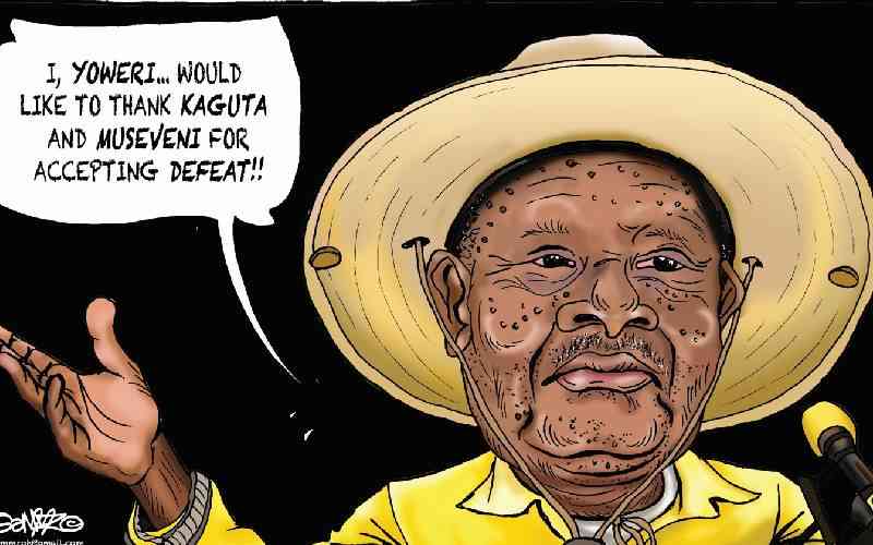 Yoweri again(st) ... 