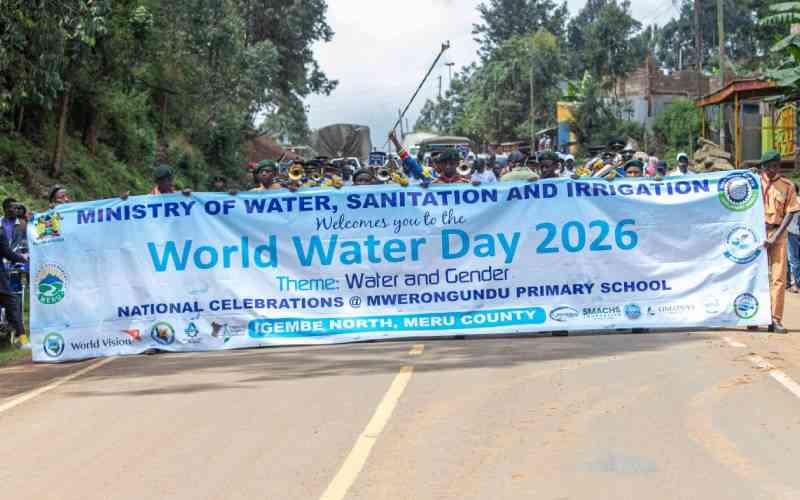 Irrigation key to closing gender gap in water security, PS Kimotho says