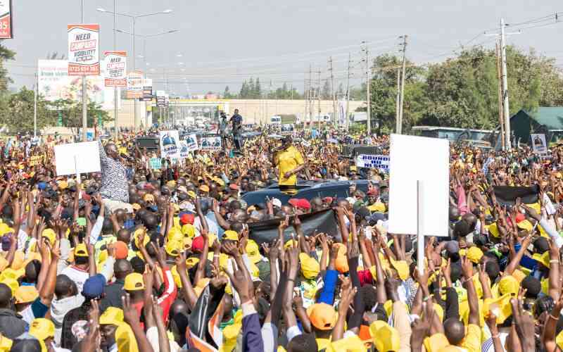 Ruto warns critics against stopping projects