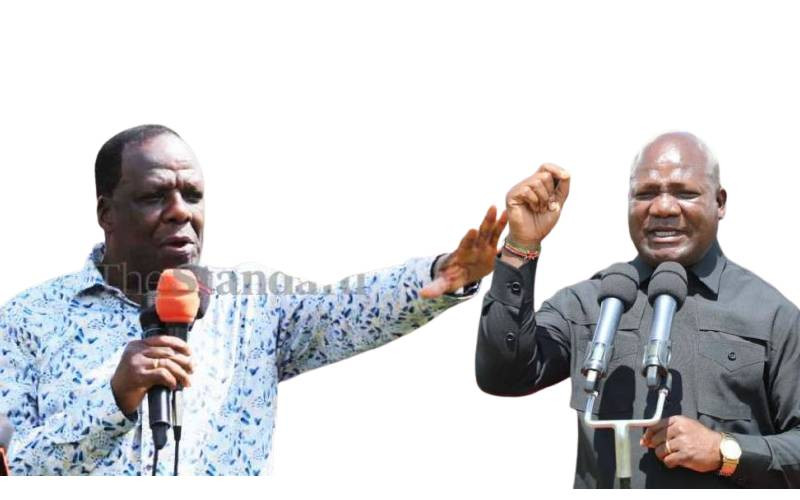 Governor Barasa, CS Oparanya clash sparks ODM rift in Kakamega