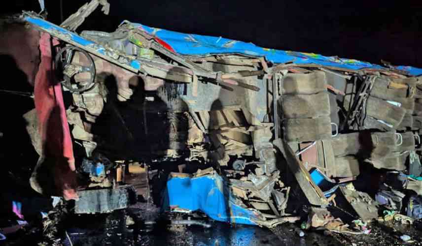 Several pupils killed in a school bus crash, Eastern Uganda
