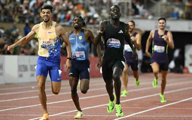 Wanyonyi hoping for good show in Zurich Diamond League meet