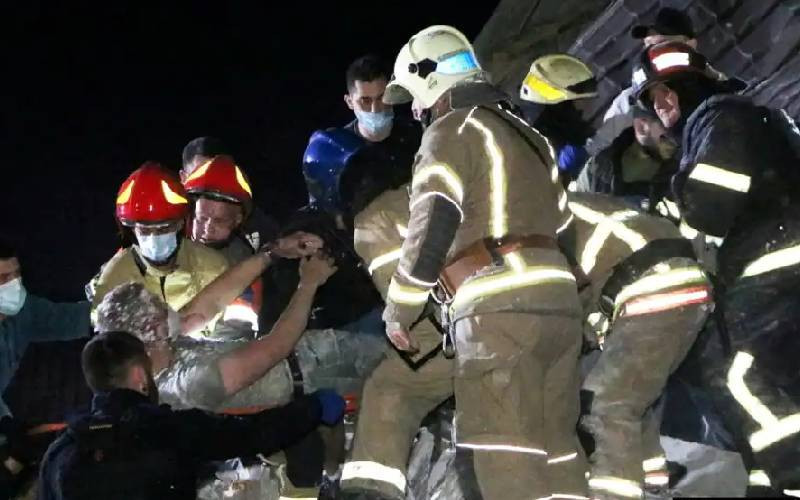 Latest in Ukraine: Dozens injured, trapped under rubble in central Dnipro