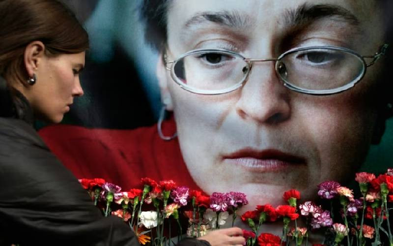 Russian convicted over murder of journalist Politkovskaya pardoned