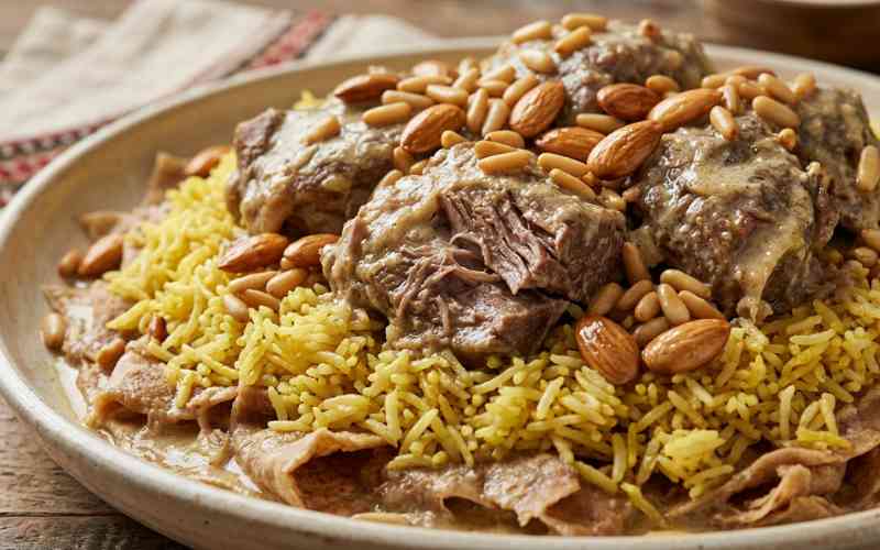 Easy recipe: Mansaf with turmeric rice