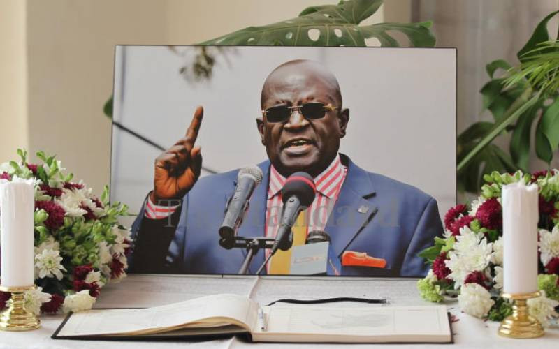 Inscrutable by choice, Magoha was generous and laughed a lot