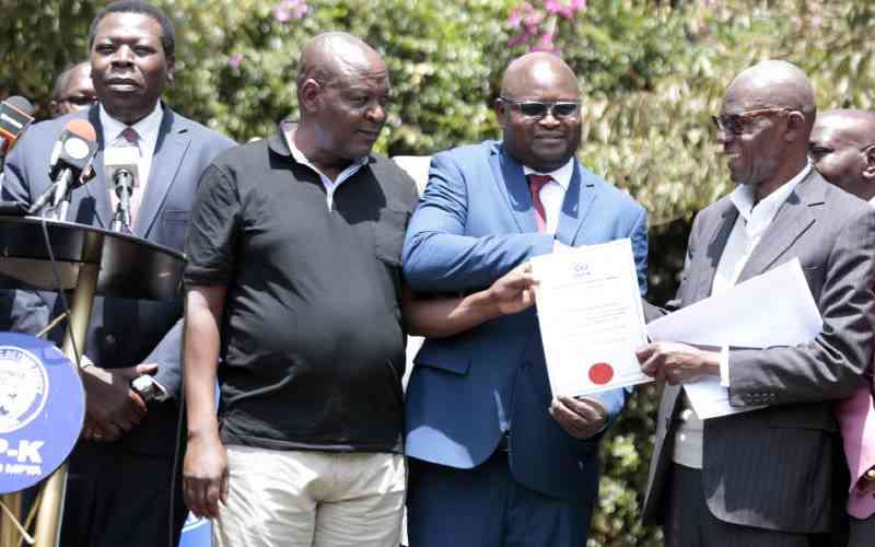 DCP candidate withdraws from Malava race in favour of DAPK's Panyako