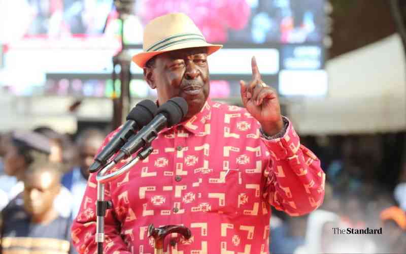 Mudavadi faults opposition for challenging IEBC reconstitution