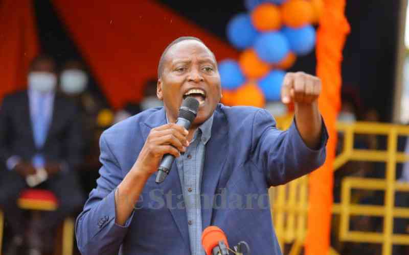 Kisii Senator Onyonka declines Ruto's State dinner