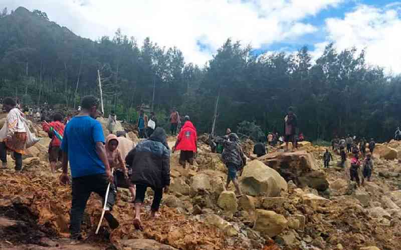 UN: More than 670 feared dead in Papua New Guinea landslide