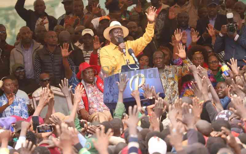 Raila calls for tax boycott, return of protests and civil disobedience