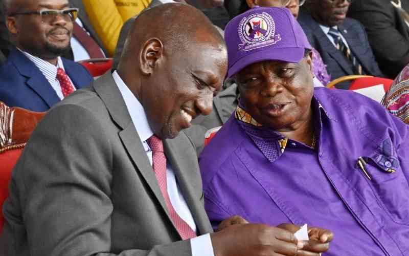 Atwoli: I had told Azimio that if Raila lost I would decamp to Ruto team