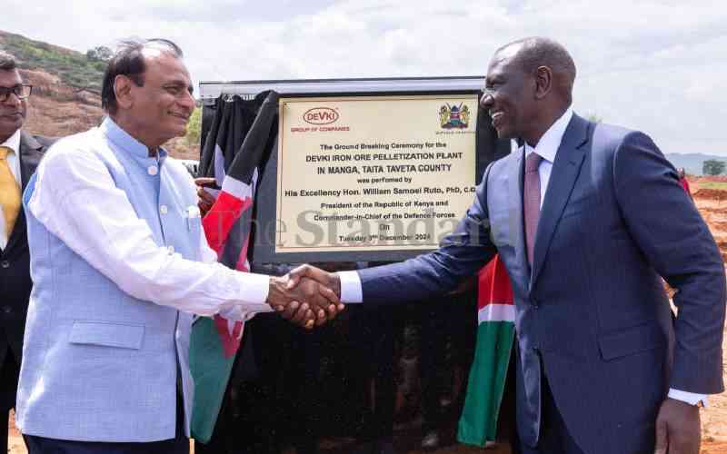 Ruto: Adani critics are villai...