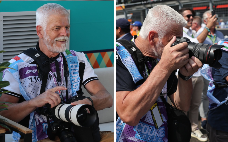 Czech president turns F1 photographer, stuns fans with trackside camera skills