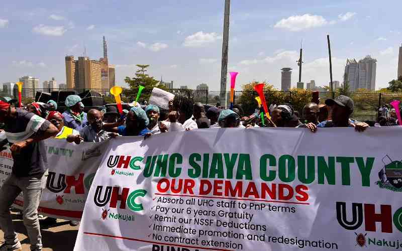 UHC workers demand written assurance on permanent contracts