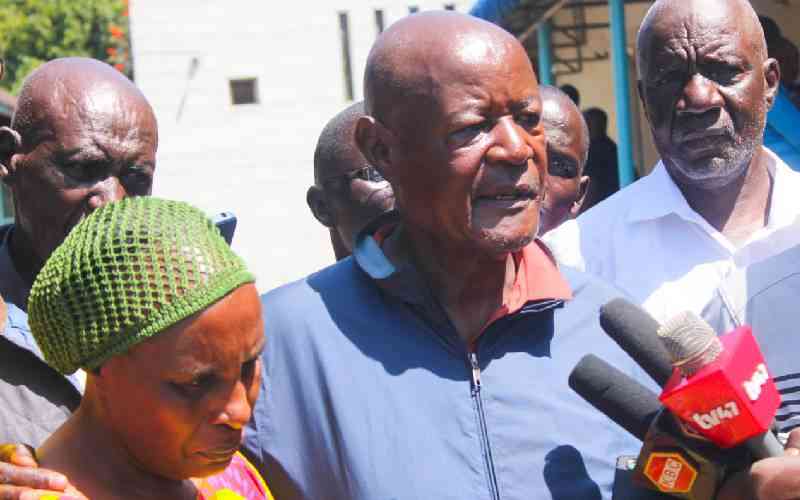 Former-Matungu MP's son murdered by assailants riding on a motorcycle