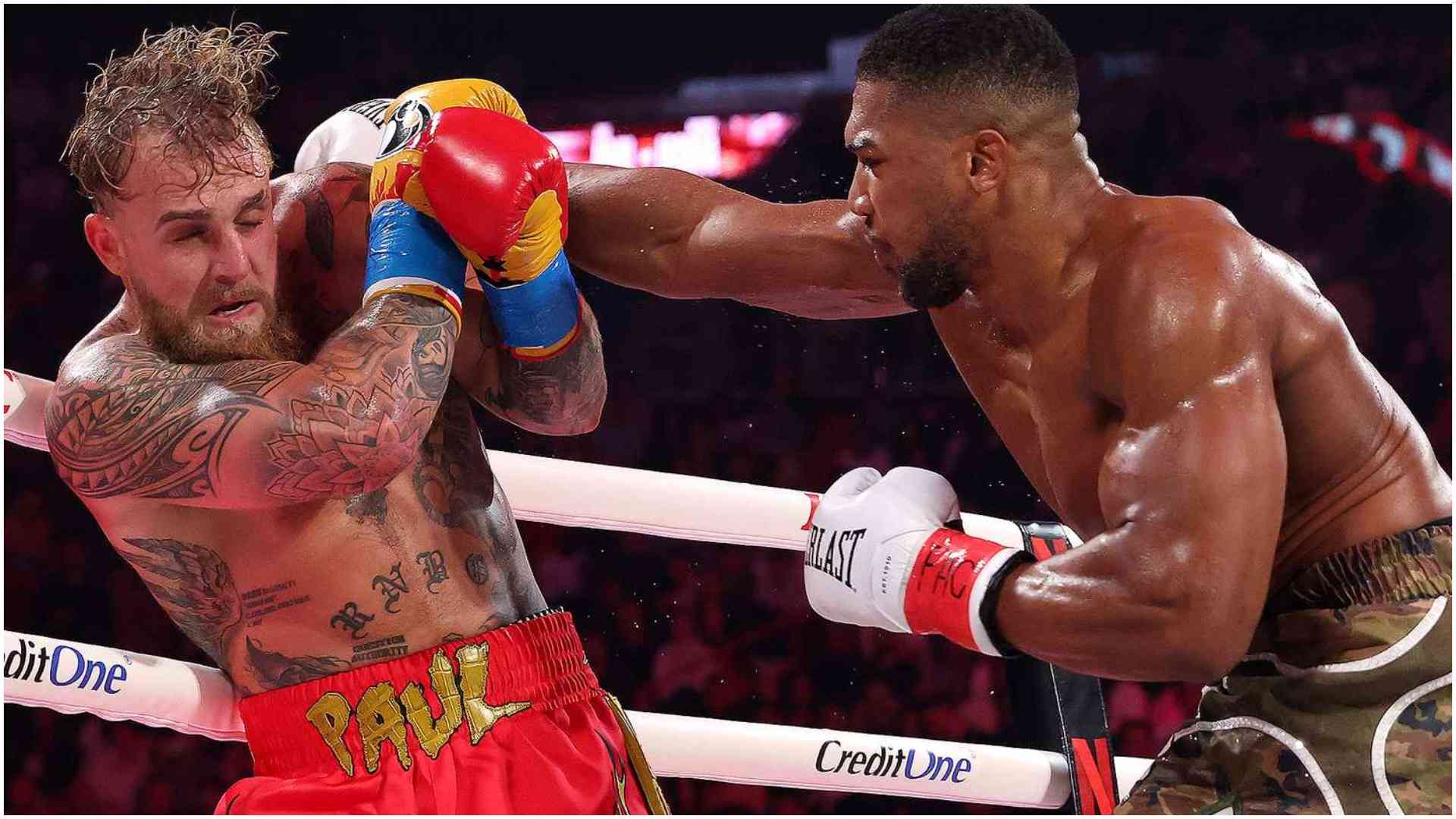 Anthony Joshua jokes he was sent to 'remove' Jake Paul from boxing