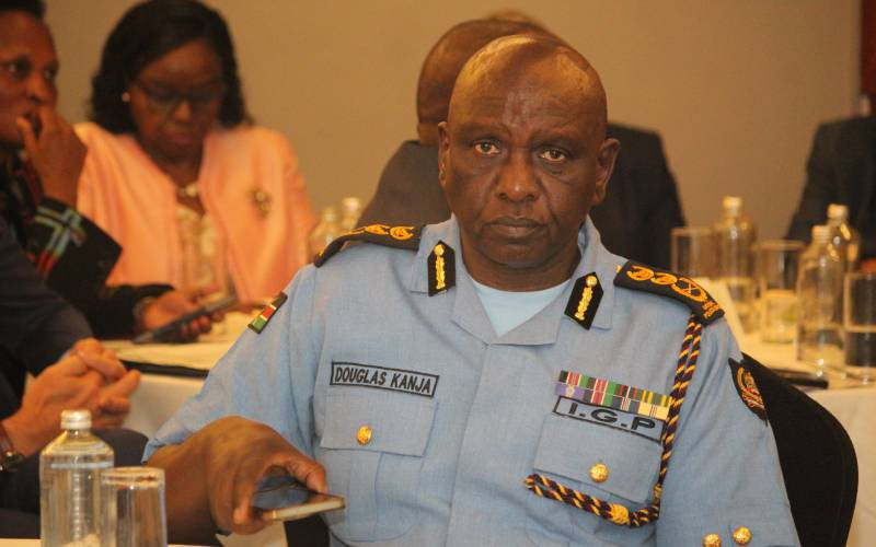 IG Kanja under fire from senators for failing to arrest Isiolo Governor