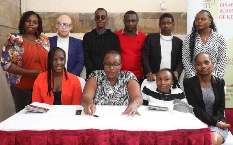 GBV rising among persons with disabilities - report
